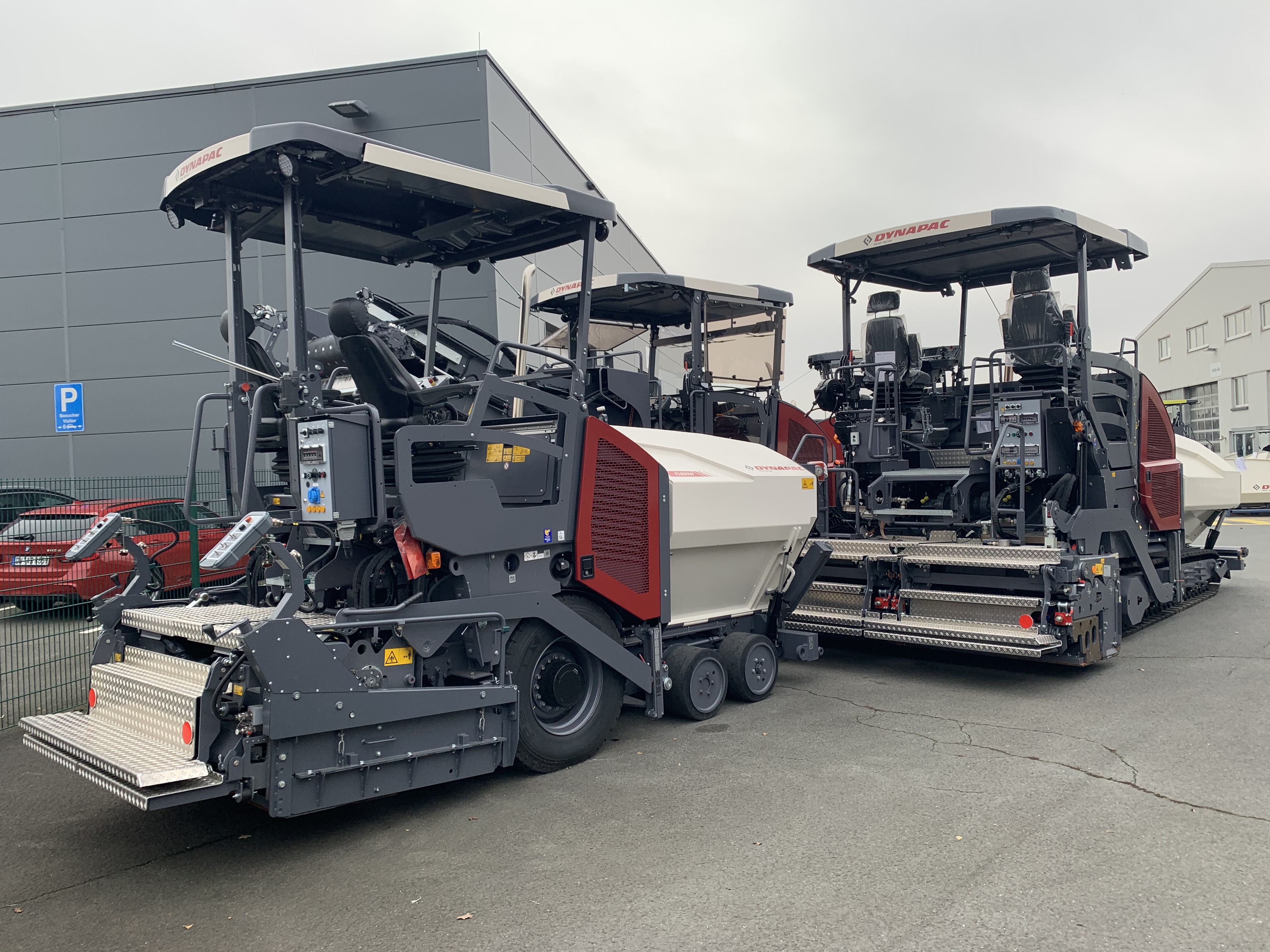 Máquinas de construção Dynapac