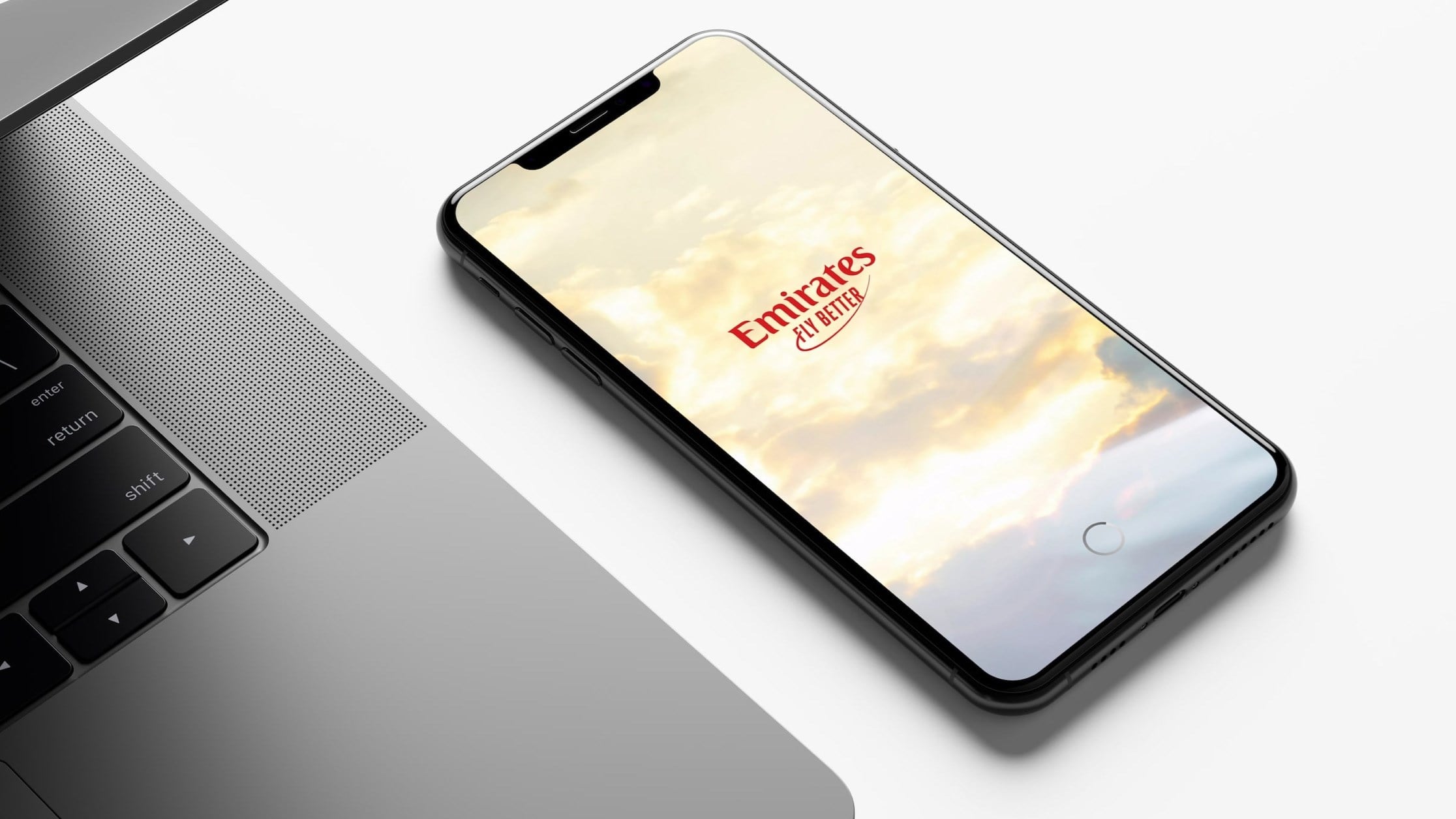 Visual of the Emirates App